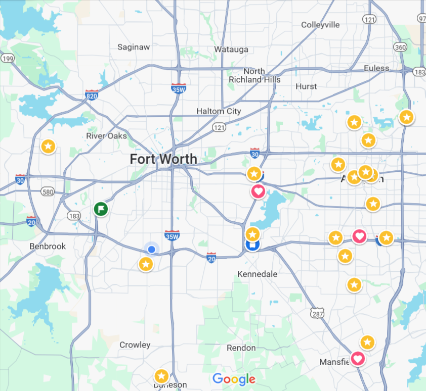 Service Area Map